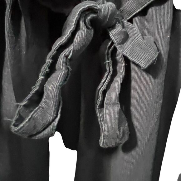 Christopher Banks Christmas Dress Womens SZ 6 Blue Corduroy Modest Shirt Dress - Picture 14 of 16